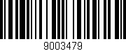 Código de barras (EAN, GTIN, SKU, ISBN): '9003479'