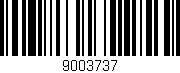 Código de barras (EAN, GTIN, SKU, ISBN): '9003737'
