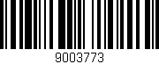 Código de barras (EAN, GTIN, SKU, ISBN): '9003773'
