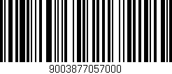 Código de barras (EAN, GTIN, SKU, ISBN): '9003877057000'