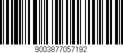 Código de barras (EAN, GTIN, SKU, ISBN): '9003877057192'