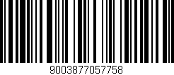 Código de barras (EAN, GTIN, SKU, ISBN): '9003877057758'