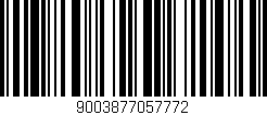 Código de barras (EAN, GTIN, SKU, ISBN): '9003877057772'