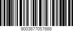 Código de barras (EAN, GTIN, SKU, ISBN): '9003877057888'