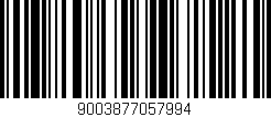Código de barras (EAN, GTIN, SKU, ISBN): '9003877057994'