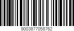 Código de barras (EAN, GTIN, SKU, ISBN): '9003877058762'