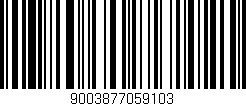 Código de barras (EAN, GTIN, SKU, ISBN): '9003877059103'