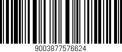 Código de barras (EAN, GTIN, SKU, ISBN): '9003877576624'