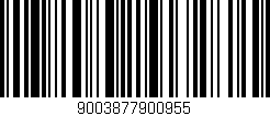 Código de barras (EAN, GTIN, SKU, ISBN): '9003877900955'
