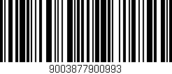 Código de barras (EAN, GTIN, SKU, ISBN): '9003877900993'