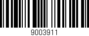 Código de barras (EAN, GTIN, SKU, ISBN): '9003911'