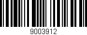 Código de barras (EAN, GTIN, SKU, ISBN): '9003912'