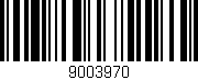 Código de barras (EAN, GTIN, SKU, ISBN): '9003970'