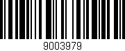 Código de barras (EAN, GTIN, SKU, ISBN): '9003979'