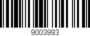 Código de barras (EAN, GTIN, SKU, ISBN): '9003993'