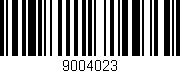 Código de barras (EAN, GTIN, SKU, ISBN): '9004023'