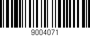 Código de barras (EAN, GTIN, SKU, ISBN): '9004071'