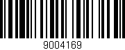 Código de barras (EAN, GTIN, SKU, ISBN): '9004169'