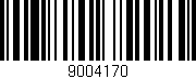 Código de barras (EAN, GTIN, SKU, ISBN): '9004170'