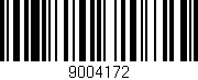 Código de barras (EAN, GTIN, SKU, ISBN): '9004172'