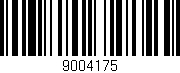 Código de barras (EAN, GTIN, SKU, ISBN): '9004175'