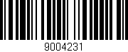 Código de barras (EAN, GTIN, SKU, ISBN): '9004231'