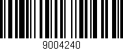 Código de barras (EAN, GTIN, SKU, ISBN): '9004240'