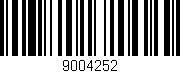 Código de barras (EAN, GTIN, SKU, ISBN): '9004252'