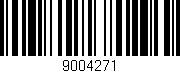 Código de barras (EAN, GTIN, SKU, ISBN): '9004271'