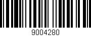 Código de barras (EAN, GTIN, SKU, ISBN): '9004280'