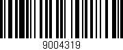 Código de barras (EAN, GTIN, SKU, ISBN): '9004319'