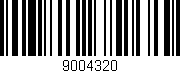 Código de barras (EAN, GTIN, SKU, ISBN): '9004320'
