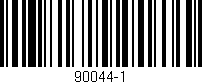 Código de barras (EAN, GTIN, SKU, ISBN): '90044-1'