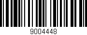 Código de barras (EAN, GTIN, SKU, ISBN): '9004448'