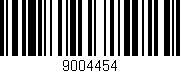 Código de barras (EAN, GTIN, SKU, ISBN): '9004454'