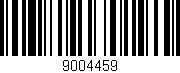 Código de barras (EAN, GTIN, SKU, ISBN): '9004459'