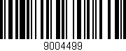 Código de barras (EAN, GTIN, SKU, ISBN): '9004499'