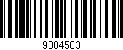 Código de barras (EAN, GTIN, SKU, ISBN): '9004503'