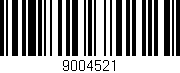 Código de barras (EAN, GTIN, SKU, ISBN): '9004521'