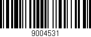 Código de barras (EAN, GTIN, SKU, ISBN): '9004531'
