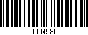 Código de barras (EAN, GTIN, SKU, ISBN): '9004580'