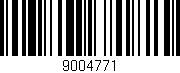 Código de barras (EAN, GTIN, SKU, ISBN): '9004771'