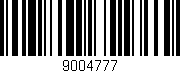 Código de barras (EAN, GTIN, SKU, ISBN): '9004777'