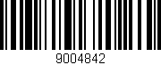 Código de barras (EAN, GTIN, SKU, ISBN): '9004842'