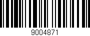 Código de barras (EAN, GTIN, SKU, ISBN): '9004871'
