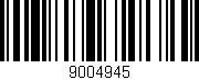 Código de barras (EAN, GTIN, SKU, ISBN): '9004945'