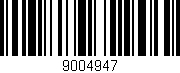 Código de barras (EAN, GTIN, SKU, ISBN): '9004947'