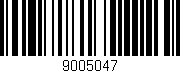 Código de barras (EAN, GTIN, SKU, ISBN): '9005047'