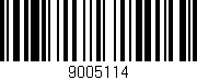 Código de barras (EAN, GTIN, SKU, ISBN): '9005114'