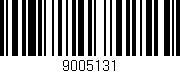 Código de barras (EAN, GTIN, SKU, ISBN): '9005131'